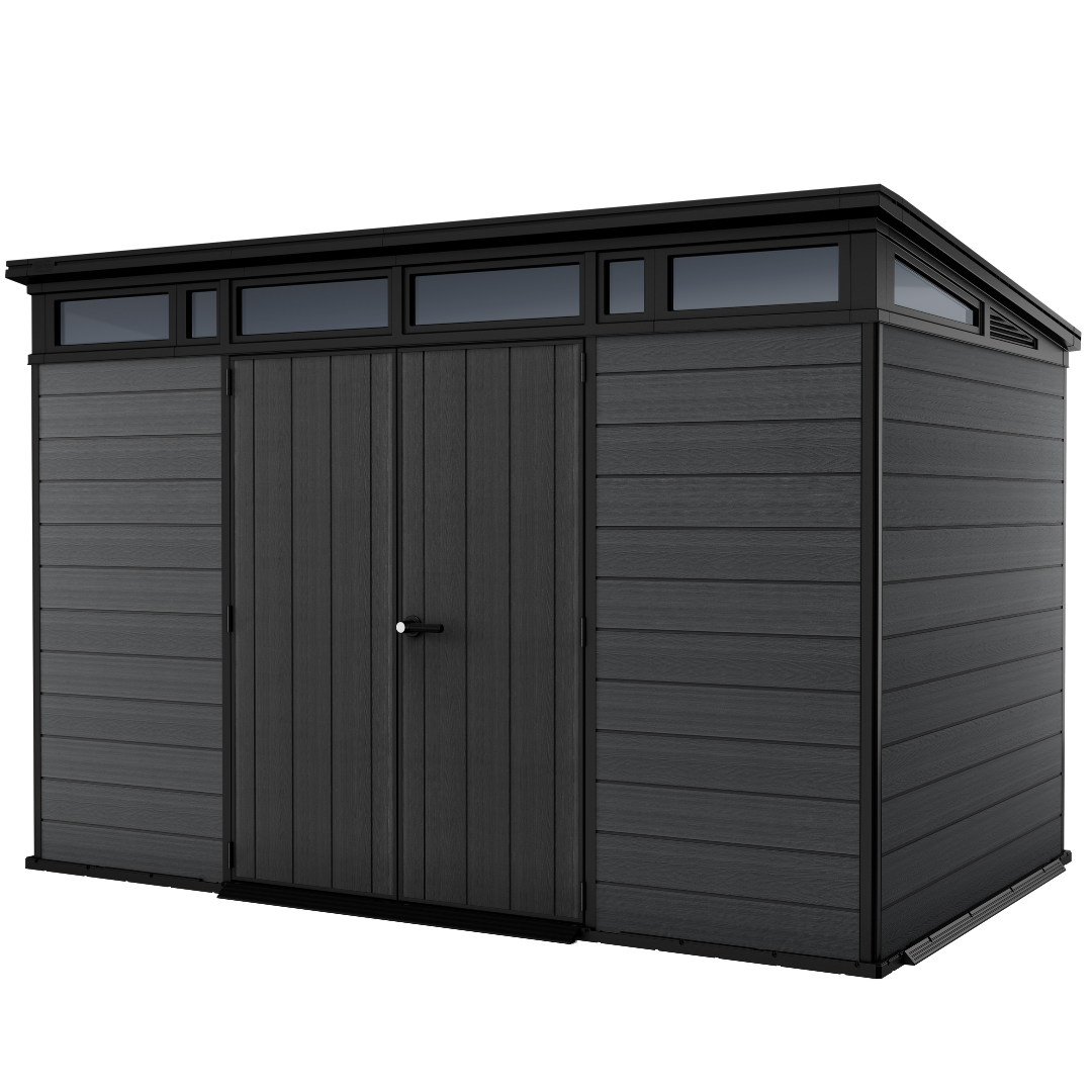 Cortina Rectangular Evotech Composite Garden Shed 3.4m x 2.1m
