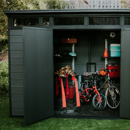 Cortina Rectangular Evotech Composite Garden Shed 3.4m x 2.1m