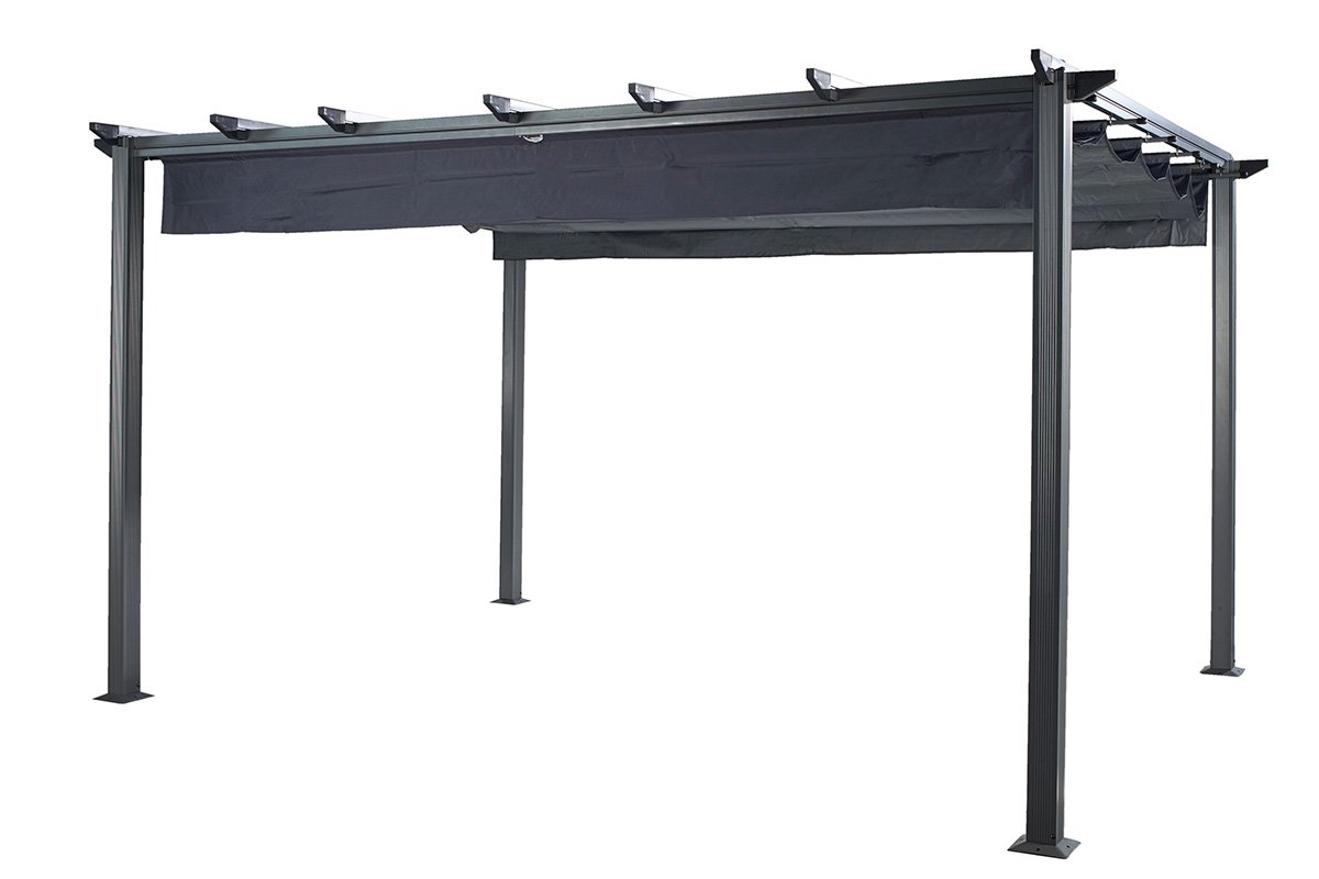 Hartman Monza Rectangular Aluminium Garden Pergola 4m x 3m