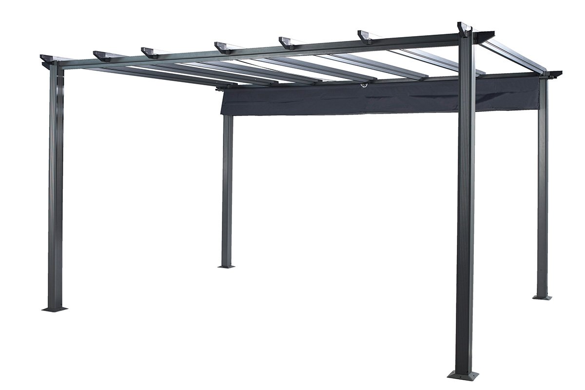 Hartman Monza Rectangular Aluminium Garden Pergola 4m x 3m