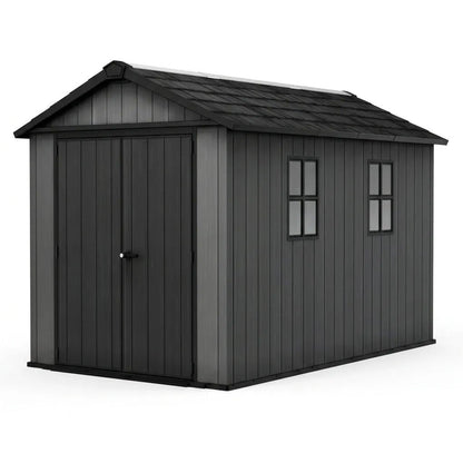 Newton Plus Side Entry Plastic Shed 3.4m x 2.3m Graphite