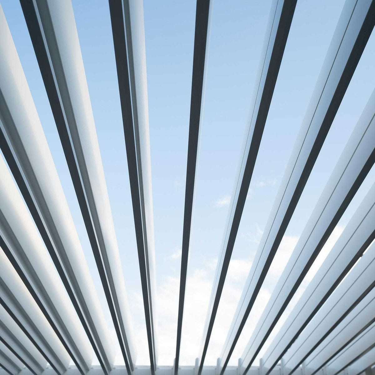 NOVA TITAN Rectangular Aluminium Louvered Pergola 4m x 3.6m Grey