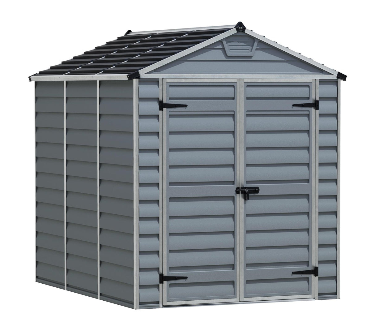 Palram Canopia Skylight Apex Plastic Shed 1.9m x 2.3m Anthracite