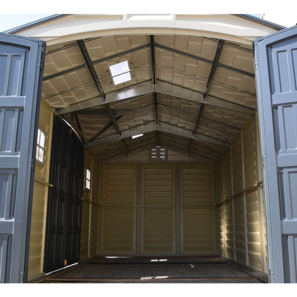 Duramax Apex Pro Rectangular Vinyl Garden Shed 4.8m x 2.5m 40216