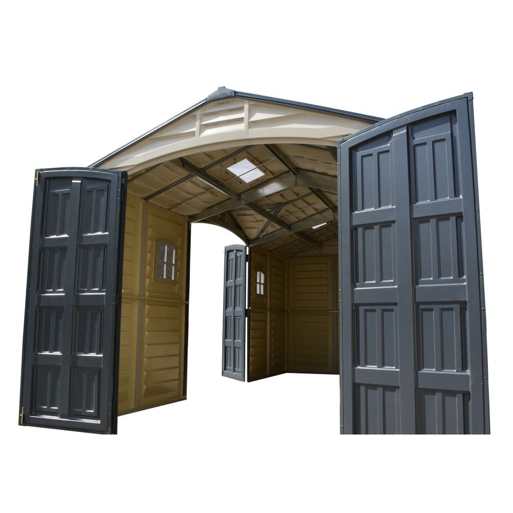 Duramax Apex Pro Rectangular Vinyl Garden Shed 4.8m x 2.5m 40216