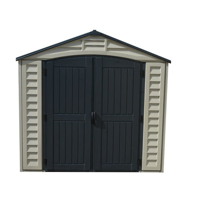 Duramax Apex Pro Rectangular Vinyl Garden Shed 4.8m x 2.5m 40216
