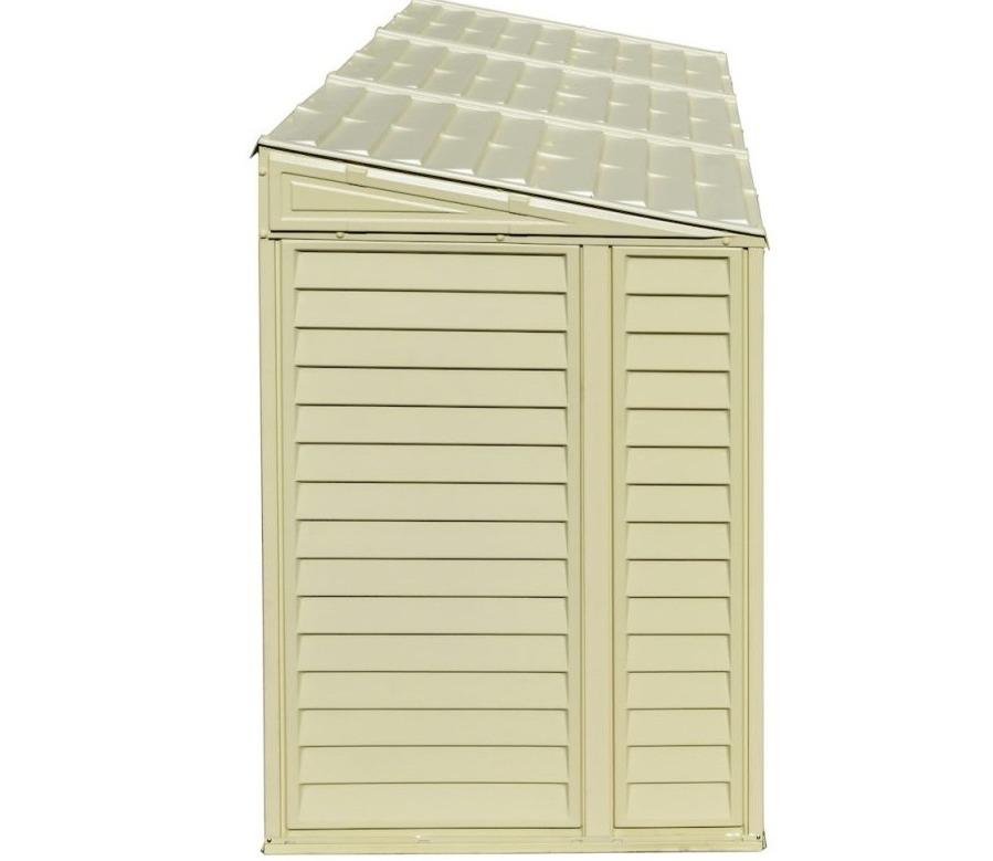 Duramax Sidemate Lean To Plastic Shed 1.2m x 2.4m Ivory