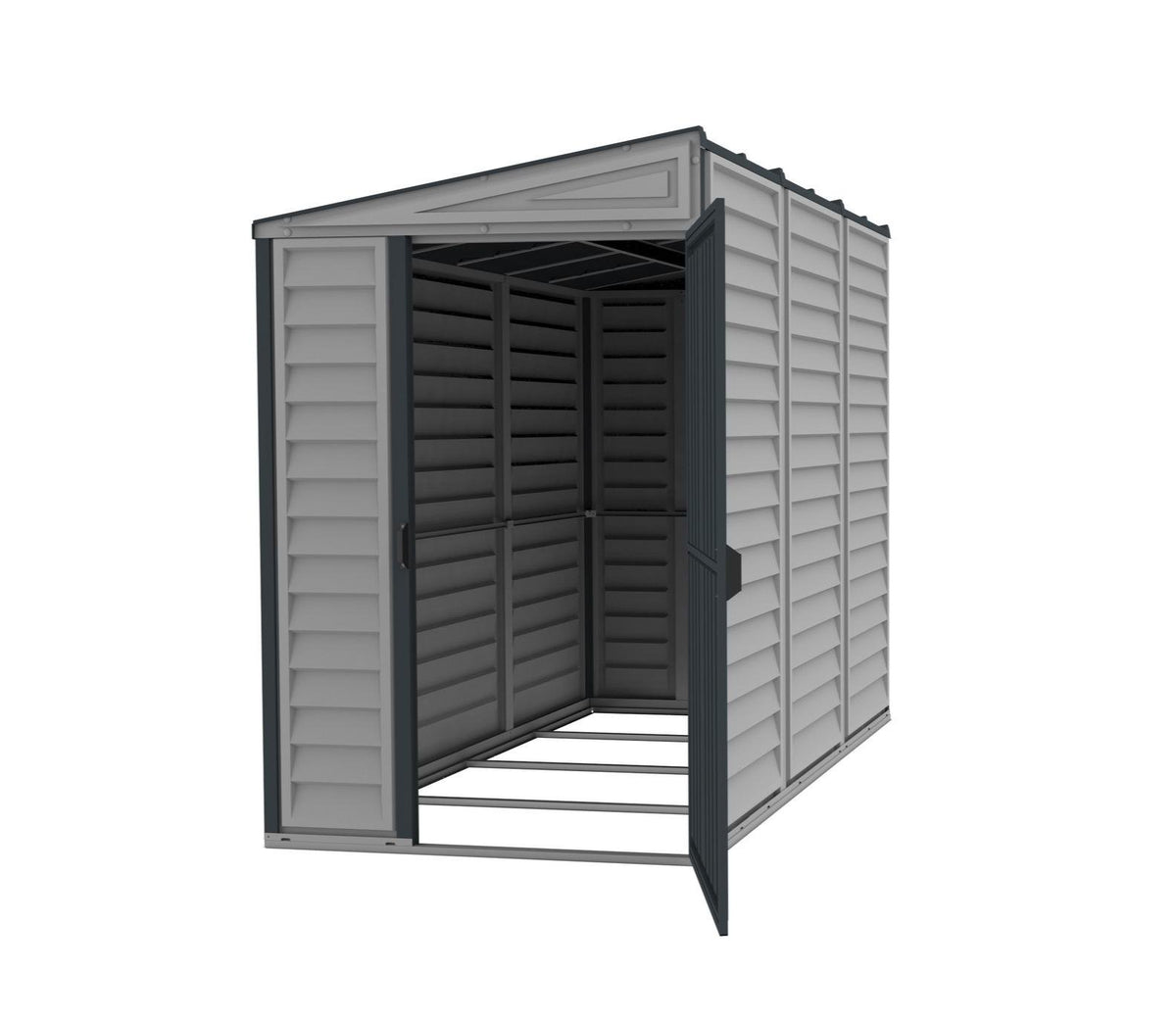 Duramax Sidemate Plus Lean To Plastic Shed 1.2m x 2.4m Adobe