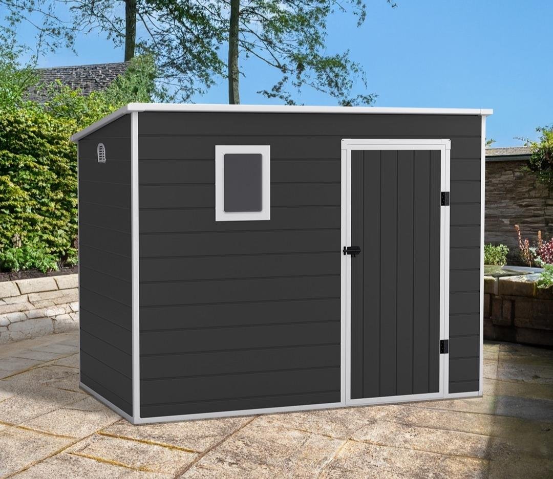 Lotus Sheds Oxonia Pent Plastic Shed 1.3m x 2.4m
