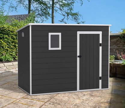 Lotus Sheds Oxonia Pent Plastic Shed 1.3m x 2.4m