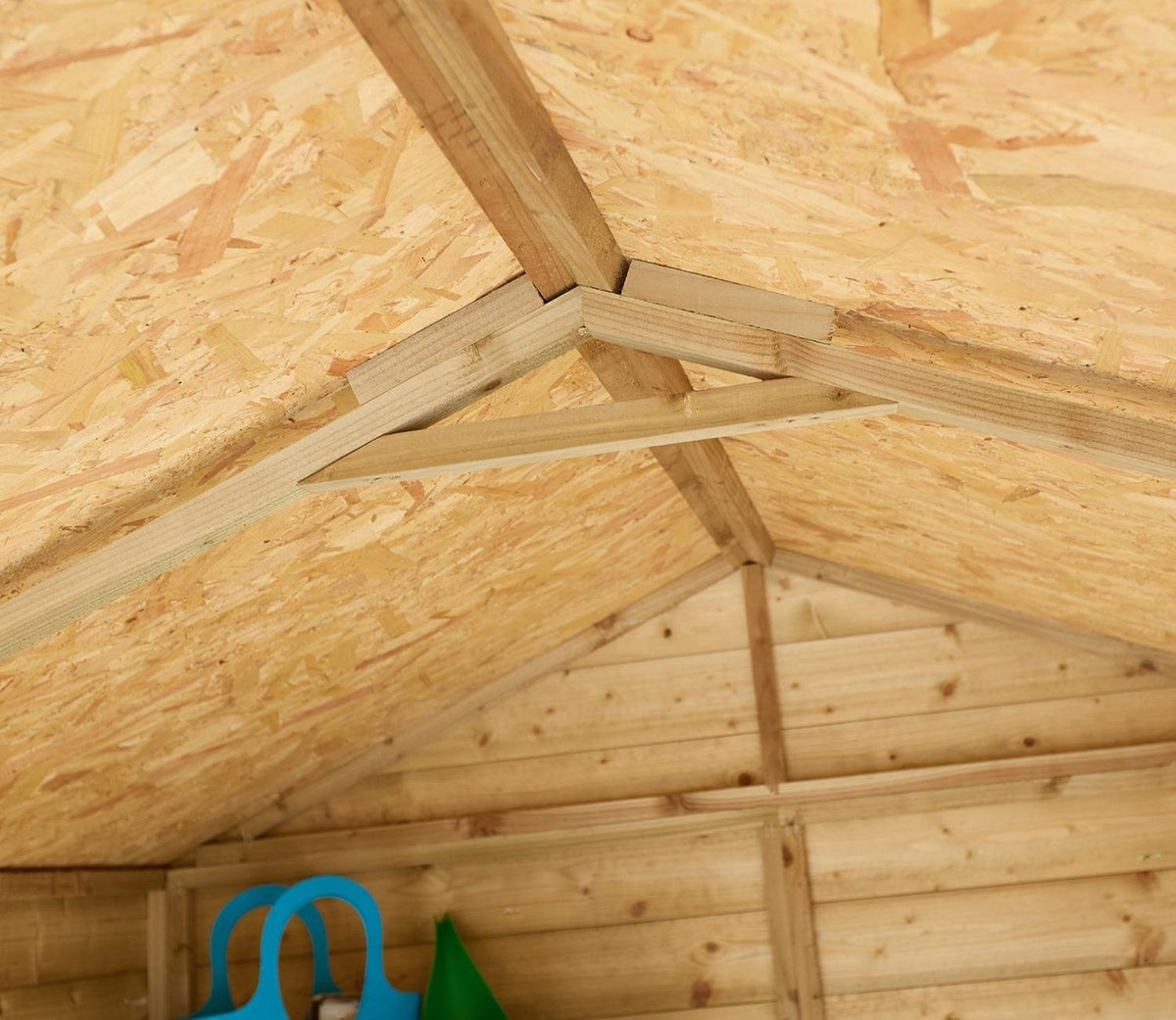Rowlinson Shiplap Apex Wooden Shed 1.9m x 2.4m
