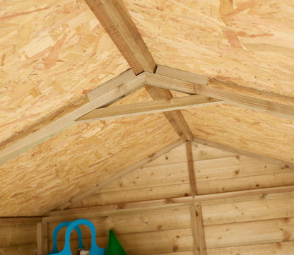 Rowlinson Shiplap Apex Wooden Shed 1.9m x 2.4m