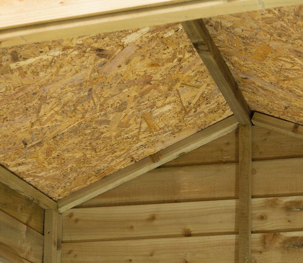 Rowlinson Overlap Wooden Shed 1.3m x 0.9m