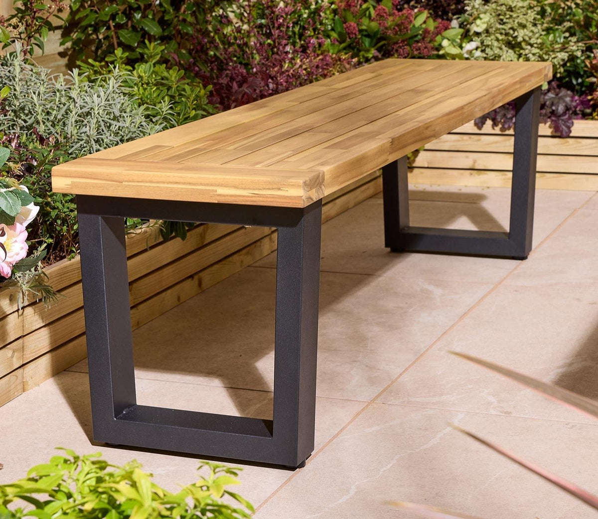 Rowlinson Stockholm 6 Seat Wooden Dining Set STOSET6