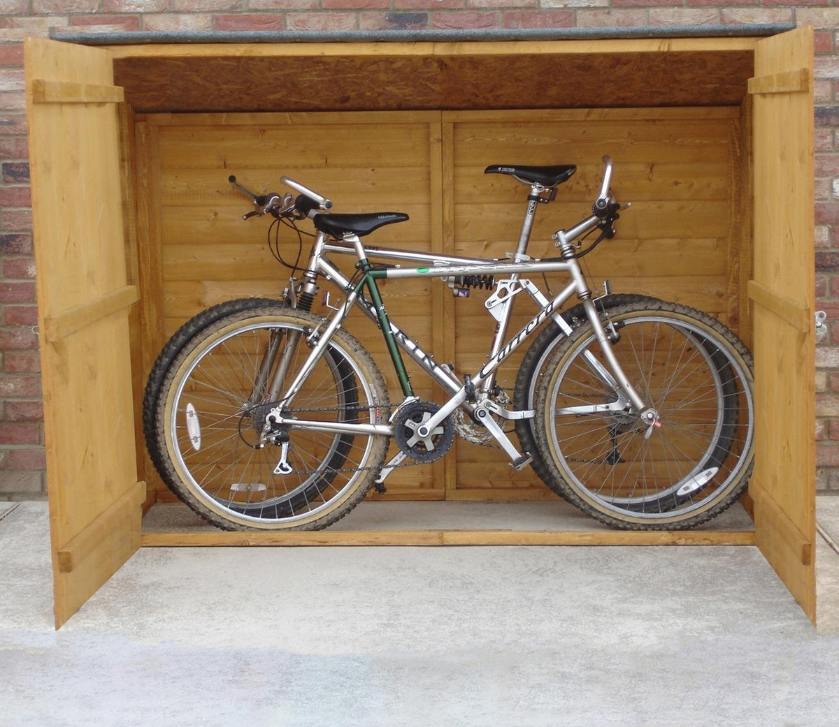 Shire Pent Wooden Bike Store 1.9m x 0.8m