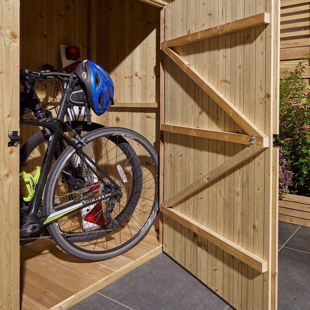 Rowlinson Signature Heritage Wooden Wallstore 1.8m x 0.8m Natural