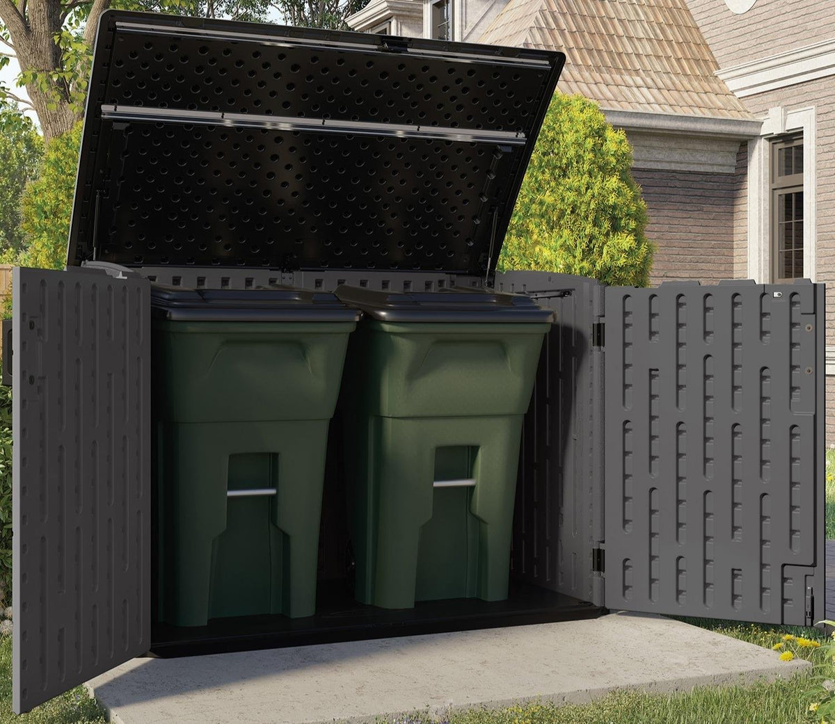 Suncast Moda Stow-Away Storage Shed 1.8m x 1.1m