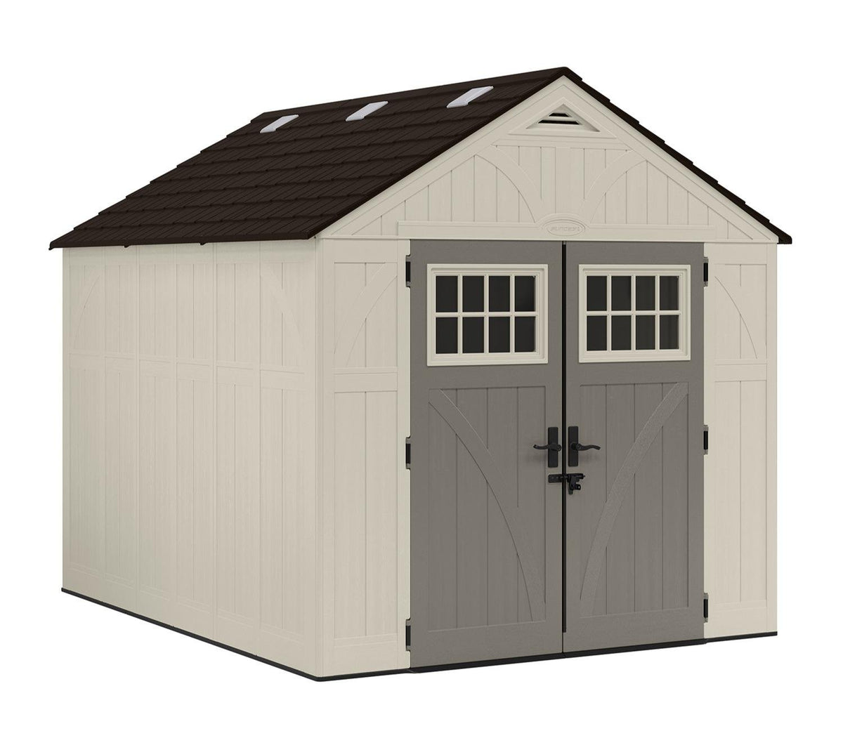 Suncast Tremont Plastic Shed 2.6m x 3.1m Vanilla