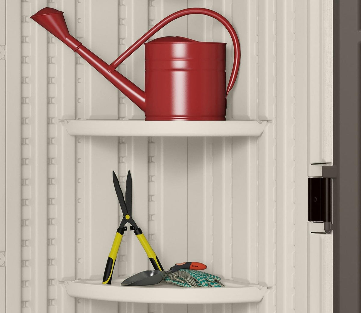 Suncast Tremont Plastic Shed 2.6m x 3.1m Vanilla