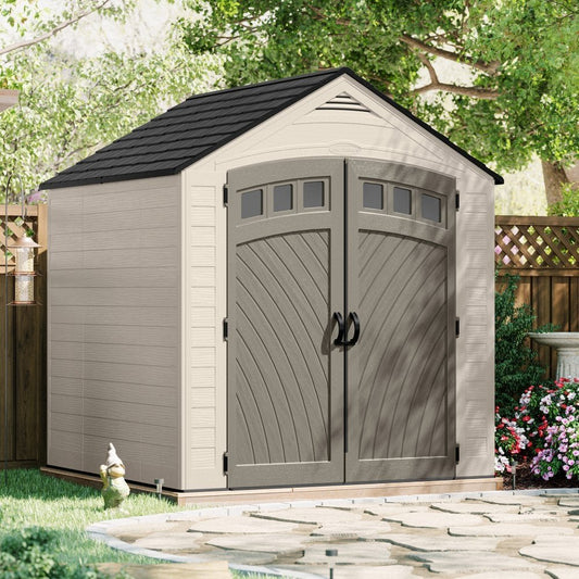 Suncast Vista Plastic Shed 2.1m x 2.1m