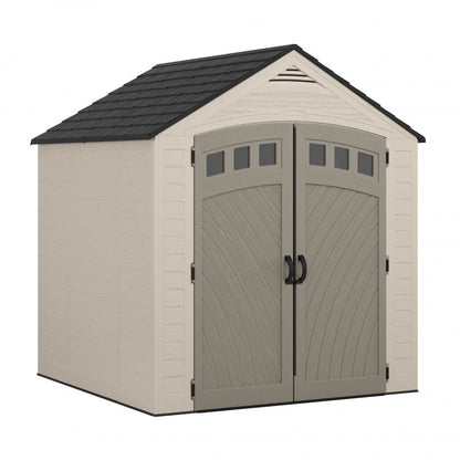Suncast Vista Plastic Shed 2.1m x 2.1m